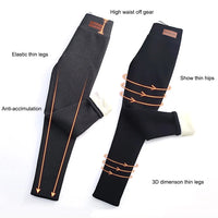 Veluna Fleece Winter Leggings